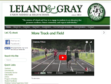 Tablet Screenshot of lelandandgray.org